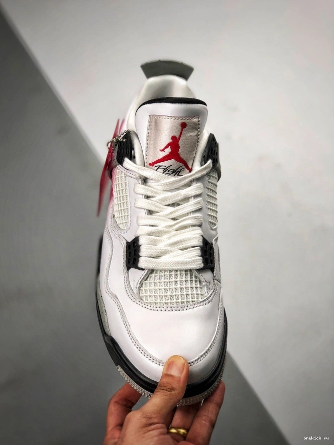 Rep Onekick 4 Cement (nike) OG Air White Jordan 840606-192 0717